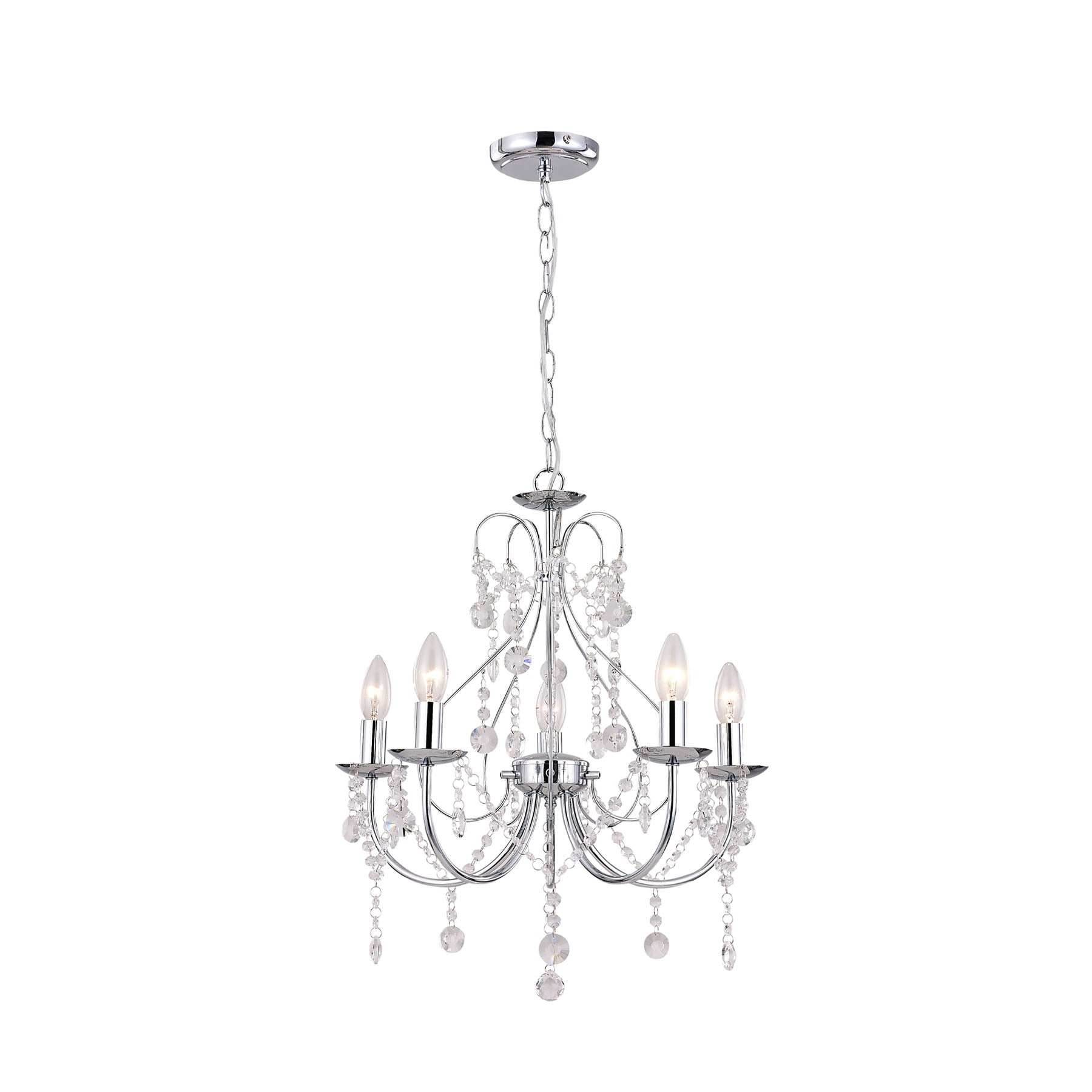 Renee Chandelier - Chrome - LL002CH063CH